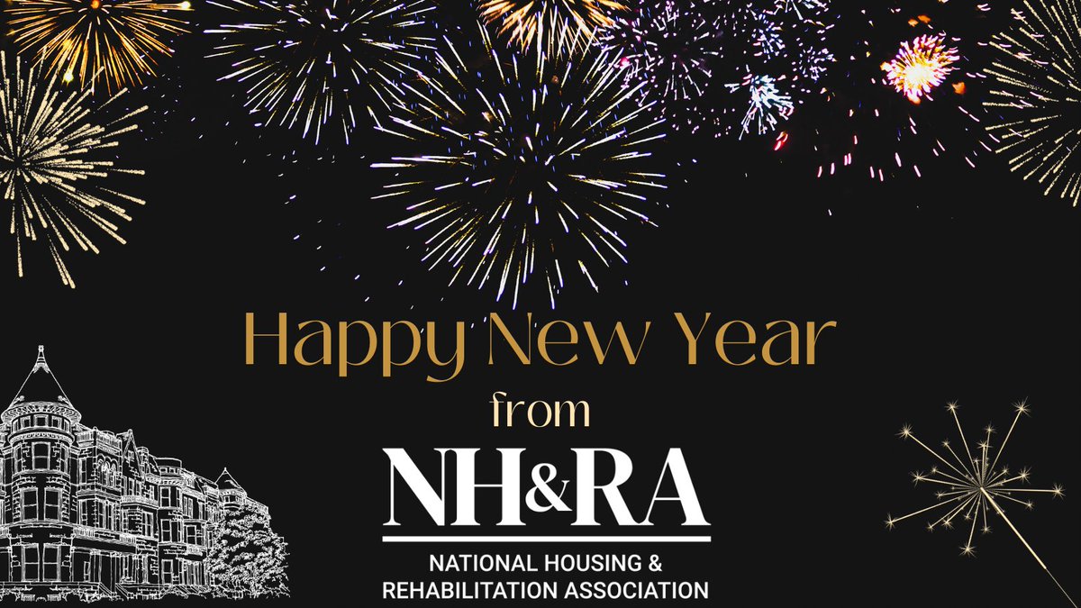 NH&amp;RA wishes everyone a Happy New Year filled with hope, progress, and a shared dedication to affordable housing! 🌟 Let's build a brighter future together in 2024!