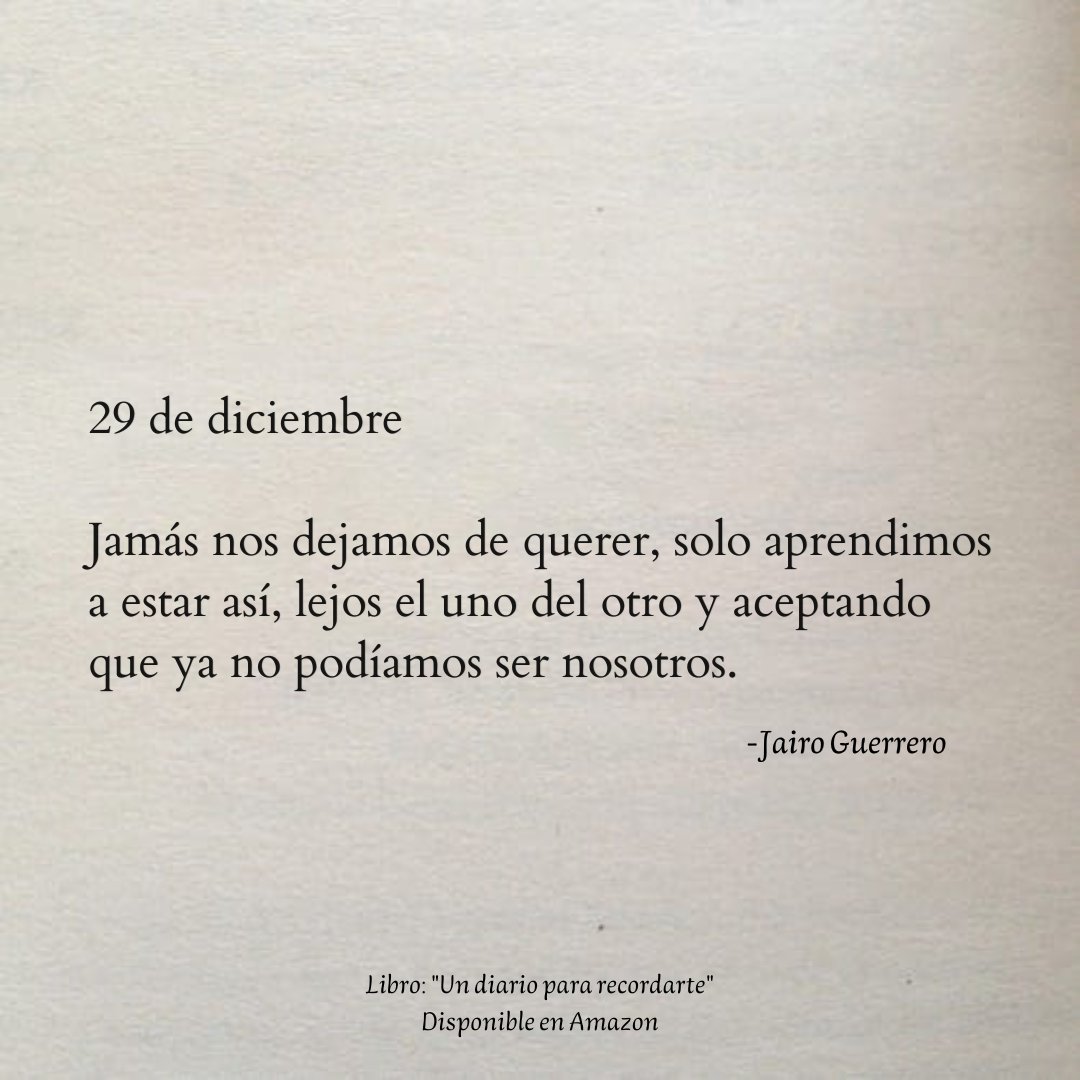 29 de diciembre. ✍🏼