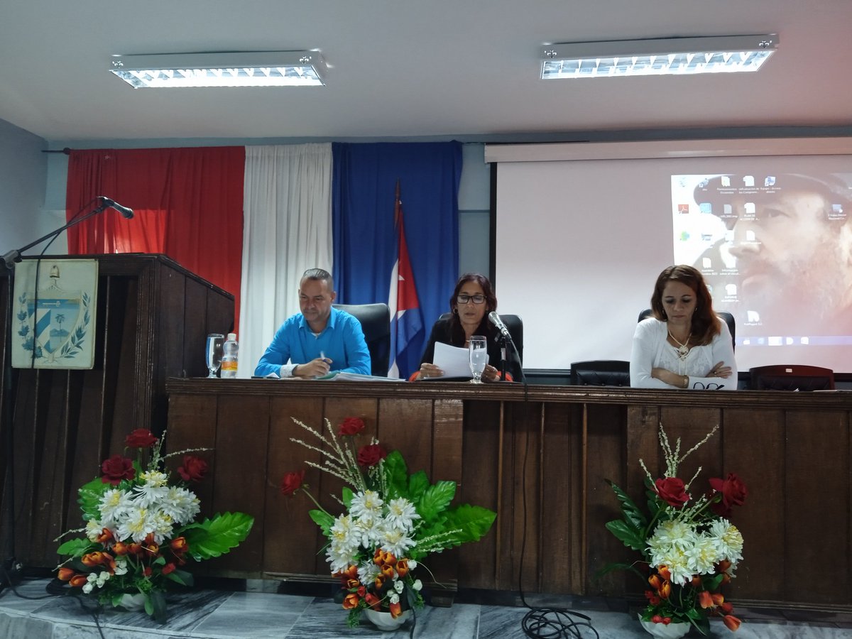 Resultados económicos del año 2023, aprobación de la propuesta del plan 2024, entre otros temas medulares para el municipio son analizados en la Asamblea Municipal del Poder Popular en #PalmiraTradiciónYProsperidad