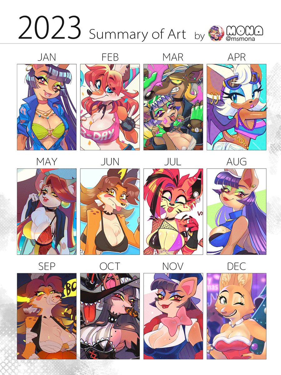 Here is a collection of my OC drawings and fan art that I have done this year!
Thank you for all your support this year😭 I will continue to draw a lot next year, so please continue to support me✨
 #artsummary2023 #2023年を振り返る 