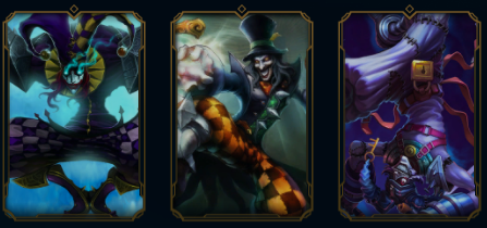 anothermaawacc's tweet photo. mais 2 e eu terei todas as skins duvidosas do shaco https://t.co/irXbLUbibF