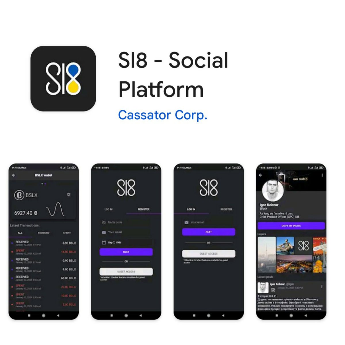 HBAR_hashpotato's tweet photo. Web3 social platform
Sl8(スレート)
次世代型SNS 投稿を収益化 stellar networkのウォレットとしてXLMやUSDC、ネイティブトータルSSLXを貯めるだけでなく運用も出来る。
登録はこちらから⤵️⤵️⤵️
https://t.co/5NjjriA2nl
紹介コード zVTBuE
登録後に500SSLXプレゼント❗
#XLM #暗号通貨 #SNS https://t.co/IsmxcGVToZ