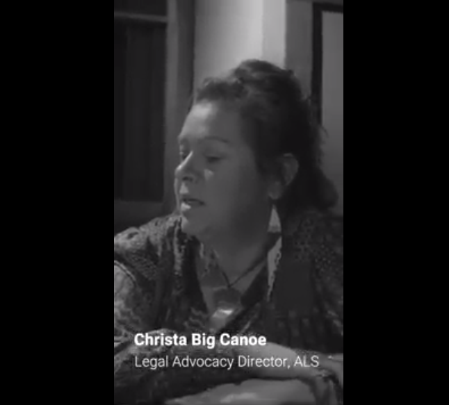 “That disconnect we’ve had from our own cultural heartbeats and sounds of music, the ability to kind of revitalize that, when I look at this project I think it’s the best opportunity and hope to bring a level of healing." - Christa Big Canoe, ALS // More: youtube.com/watch?v=ZAg0Fm…
