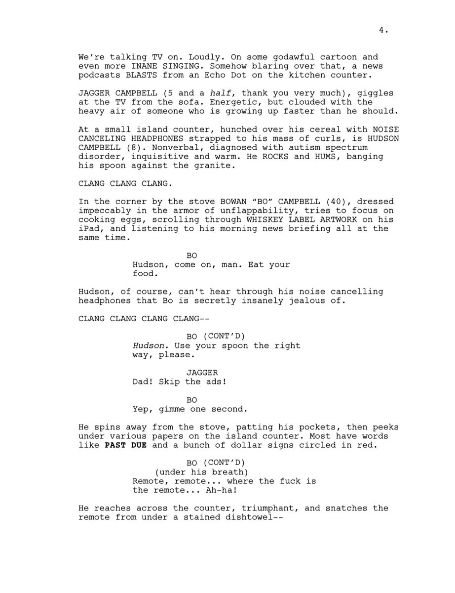 Last #1stpageFriday / #FirstPageFriday of 2023 so here’s the first four pages of my latest pilot, TITS UP. Crossing my fingers for this one in 2024.