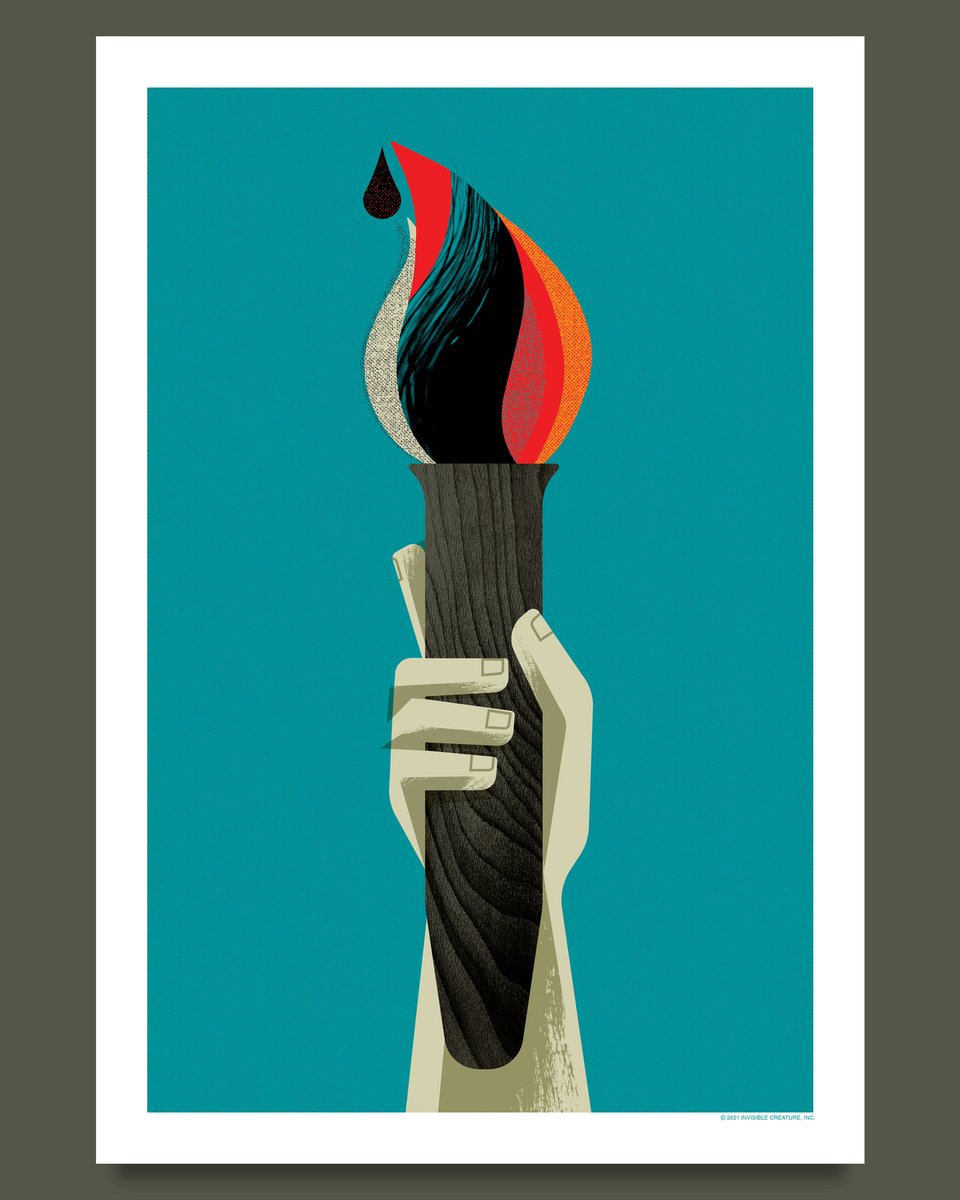 icreature's tweet photo. In honor of 2023 and looking into the new year, what better time to showcase our Creative Freedom print that was commissioned by @nytimes.

Available in 4 size options ($25 to $100). Get yours today: https://t.co/1CXG8MUwFQ

#creative #freedom #Creatives #FridayVibes https://t.co/vDkuemM69h