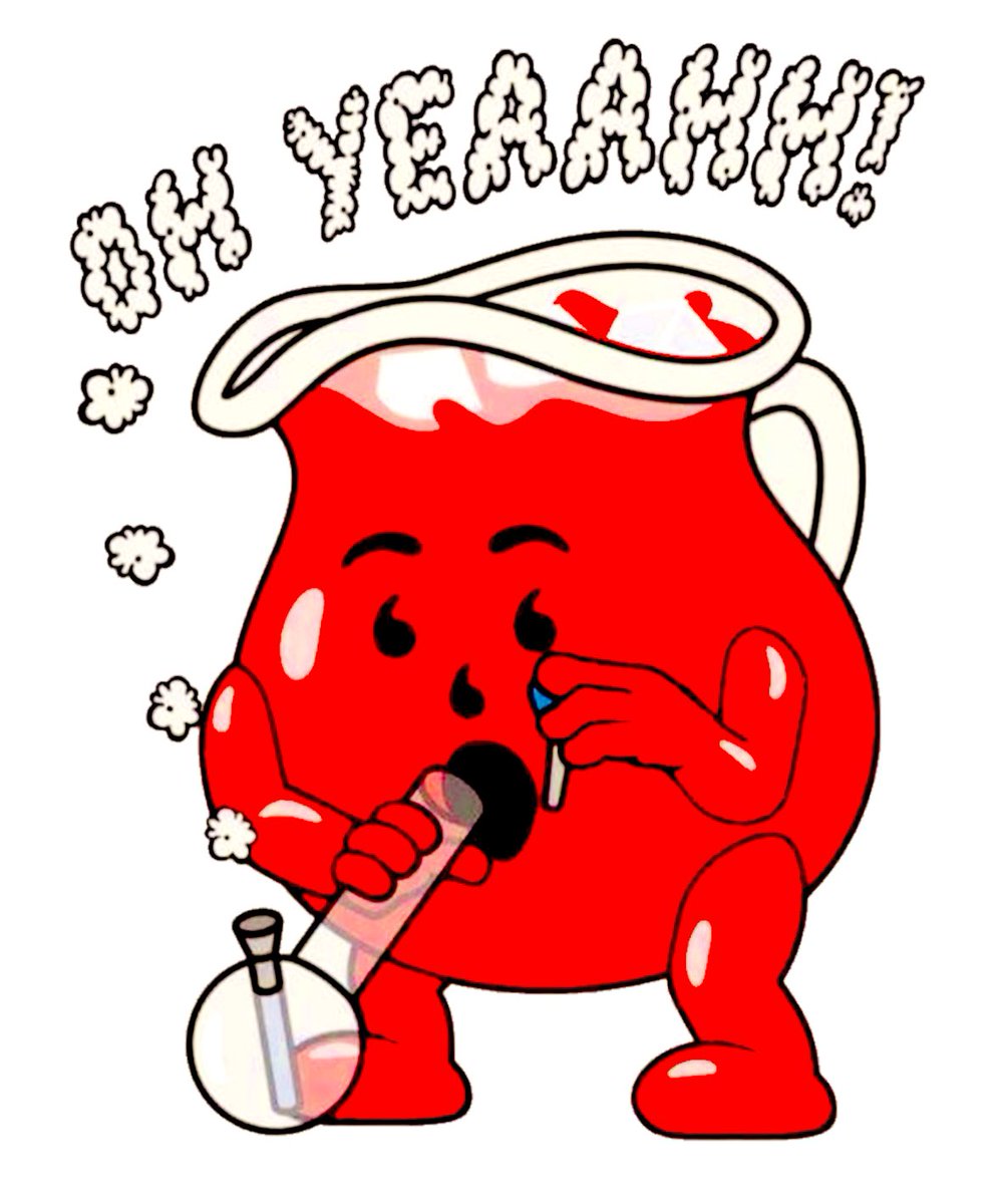 **hits bowl** Is the Kool-Aid his blood? 💚😶‍🌫️