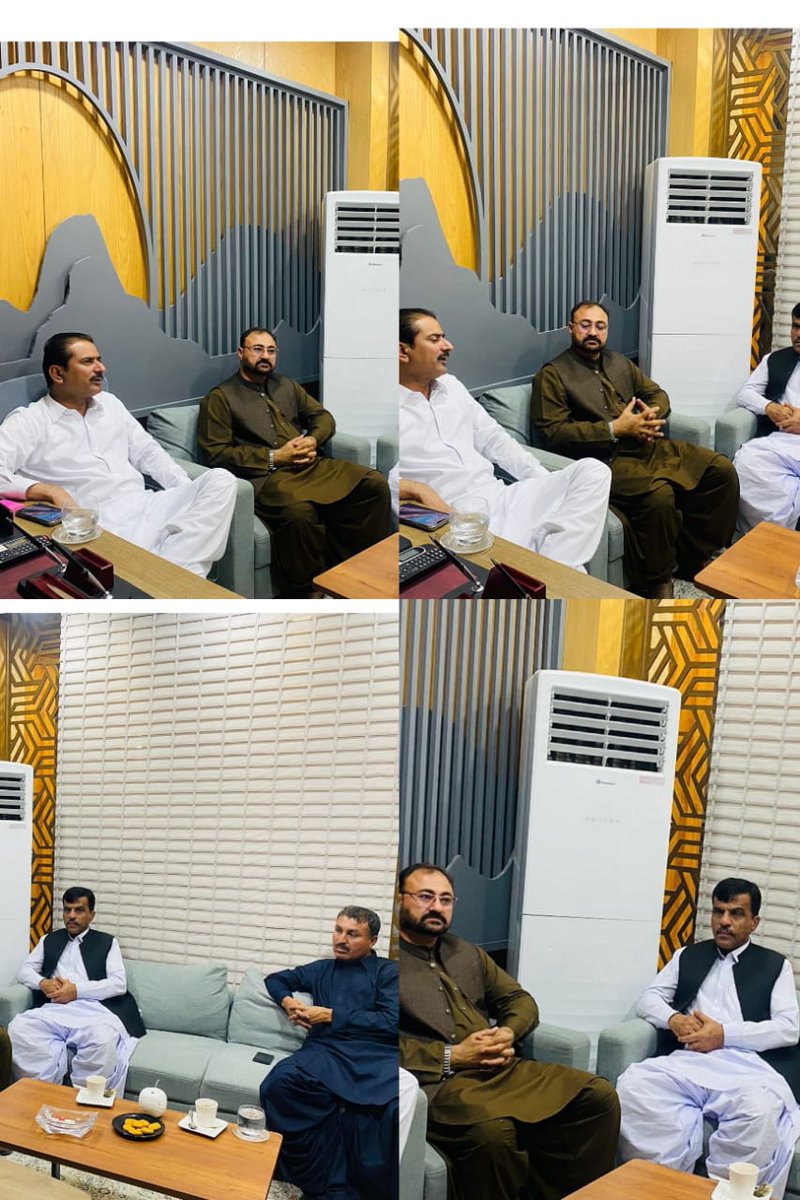 Raufghani72's tweet photo. گوادر 

سید مہیم جان بلوچ کا سابق ایم پی اے گوادر میر حمل کلمتی سے ملاقات، انتخابات اور سیاسی صورتحال پر تبادلہ خیال
@HammalKalmati_ @MirZkalmati @ArshidFan @miranwarbaloch1 @MukhtarShay @ArshadKalmati @KalmatiHammal @HanifRaaj3 @ShayHaris55 @arifaabdullah7 https://t.co/PKMNRTpbse