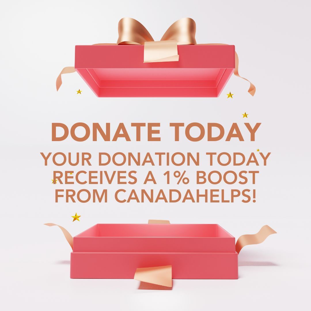 Great news! For today only, CanadaHelps is adding an extra 1% to every donation made. Donate here: buff.ly/3VgfjF8 Read the terms and conditions here: buff.ly/41wzQJy