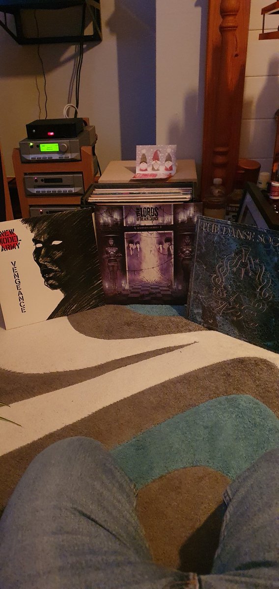 Three vinyls from the eighties. 
Lucky to see all three band's with Mr Paul Bell. Happy day's.