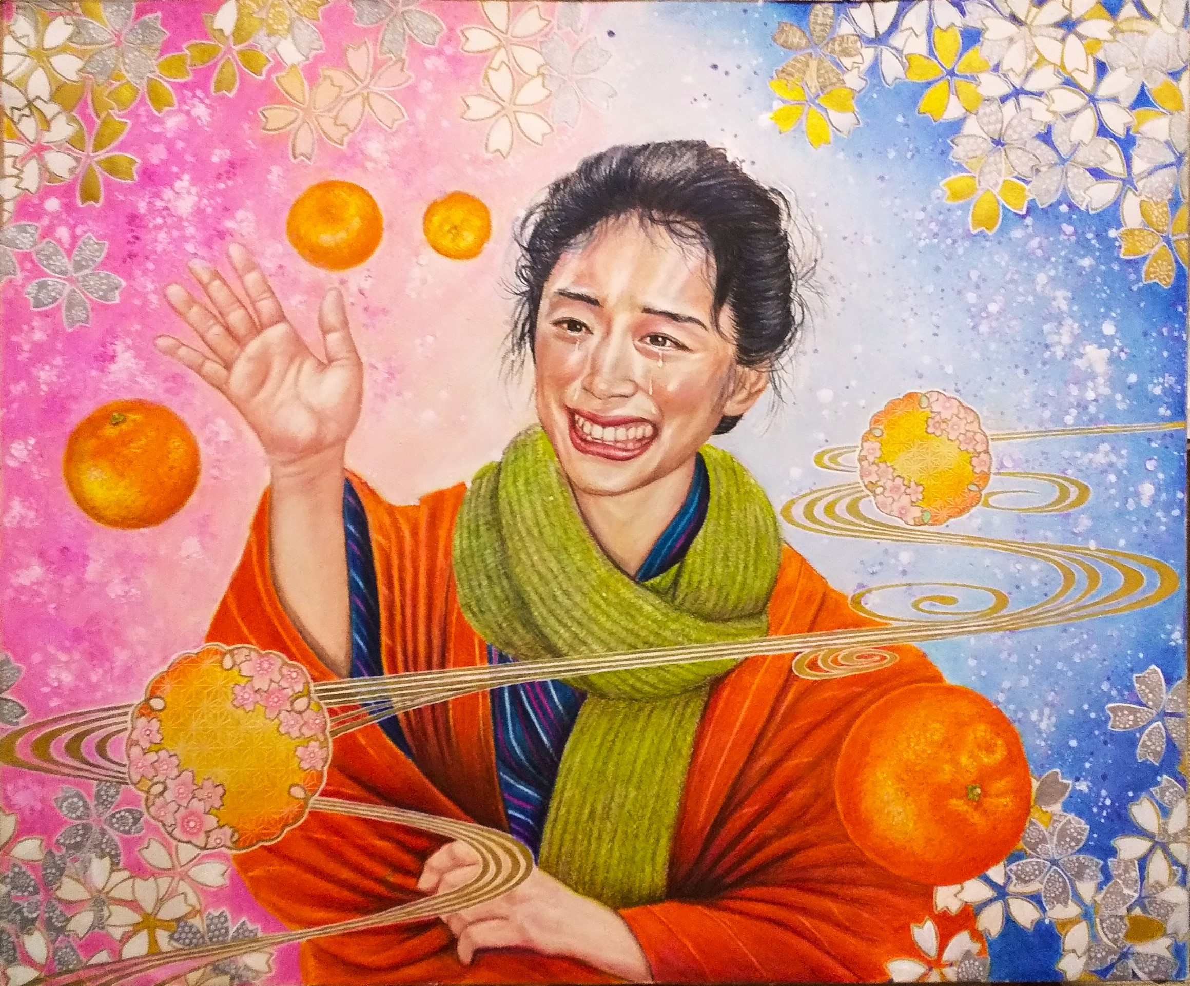 佐々木裕久、【幻視断層】、希少な大判額装用画集より、美品、日本人画家 佐々木裕久、【幻視断層】、希少な大判額装用画集より、美品