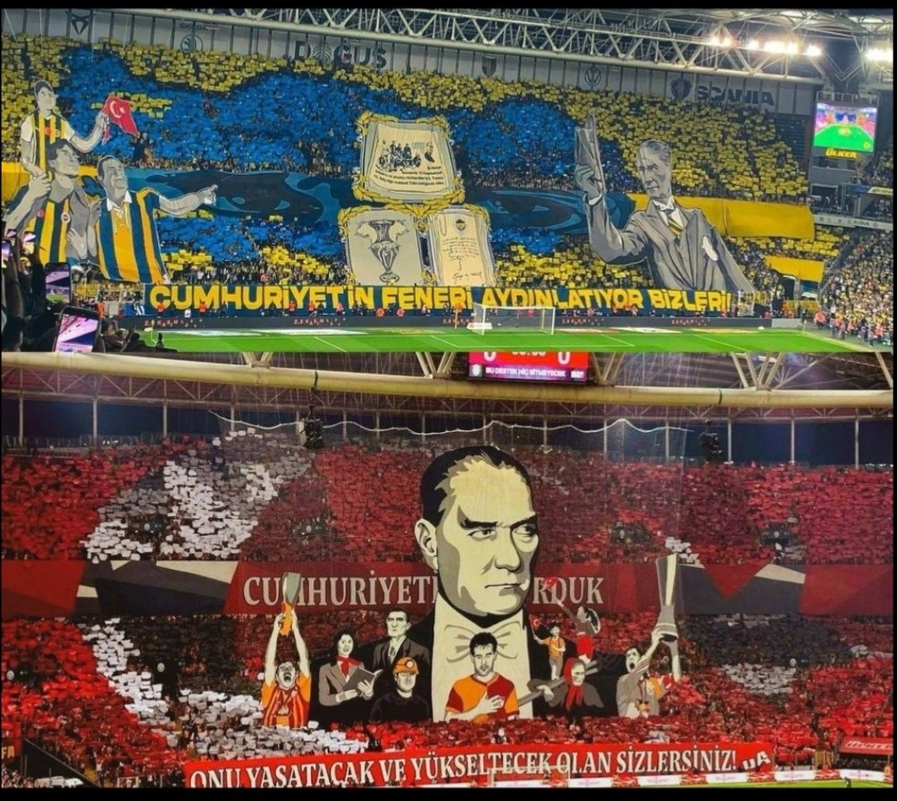 emireflal2011's tweet photo. İstiklal Marşı’mızdan, 
Atatürk’ten, 
Bayrağımızdan, 
Cumhuriyet’imizden ödün verilirse, o maçta ayaklar altına alınan top değil Türkiye Cumhuriyeti olur ..!!!

Arabistan’da SAHAYA ÇIKMAYIN

 #ArtıkYeterTFF 
 #GSvsFB 
 #süperkupa https://t.co/pkl7NWp2Zx