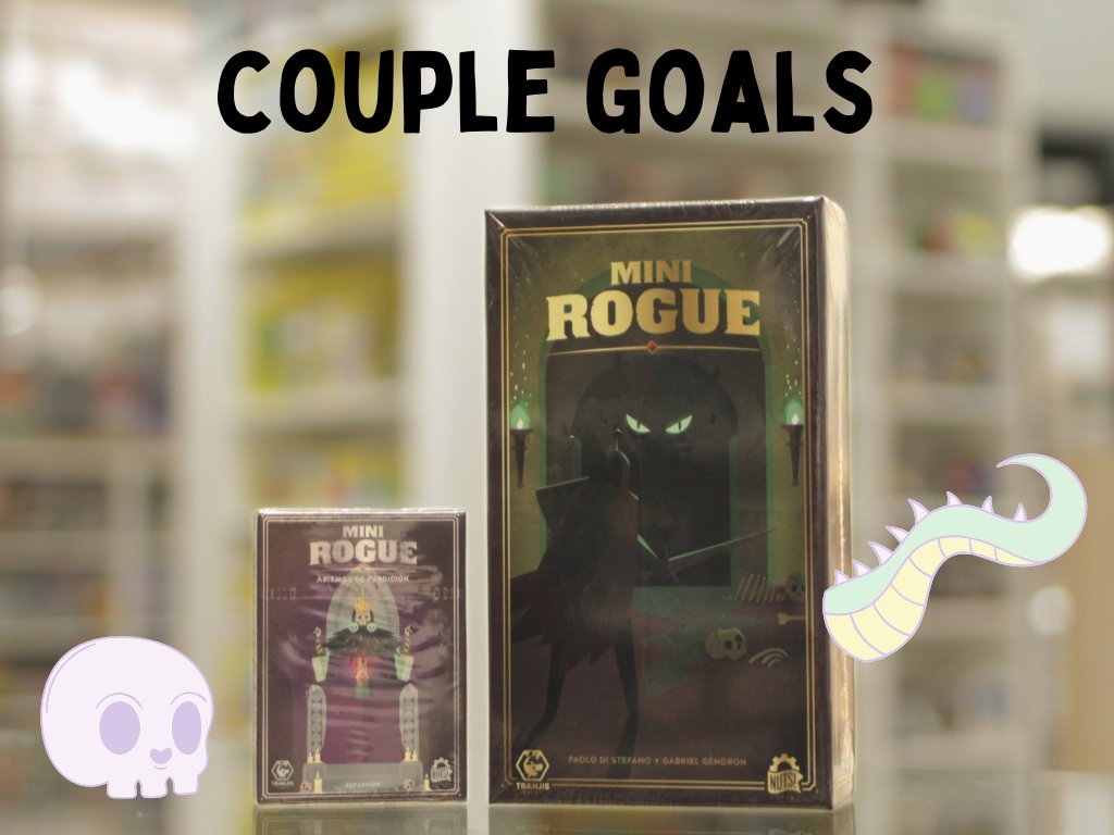 EquiluxJuegos's tweet photo. Volvemos con Juegos para dos personas! Esta vez tenemos a Mini Rogue  y su expansión. Nuestro objetivo será avanzar por distintos niveles de una mazmorra, hasta llegar al final y derrotar al jefe de la mazmorra
#regalos #santacoloma #juegosdemesa https://t.co/joIbHfZPPj