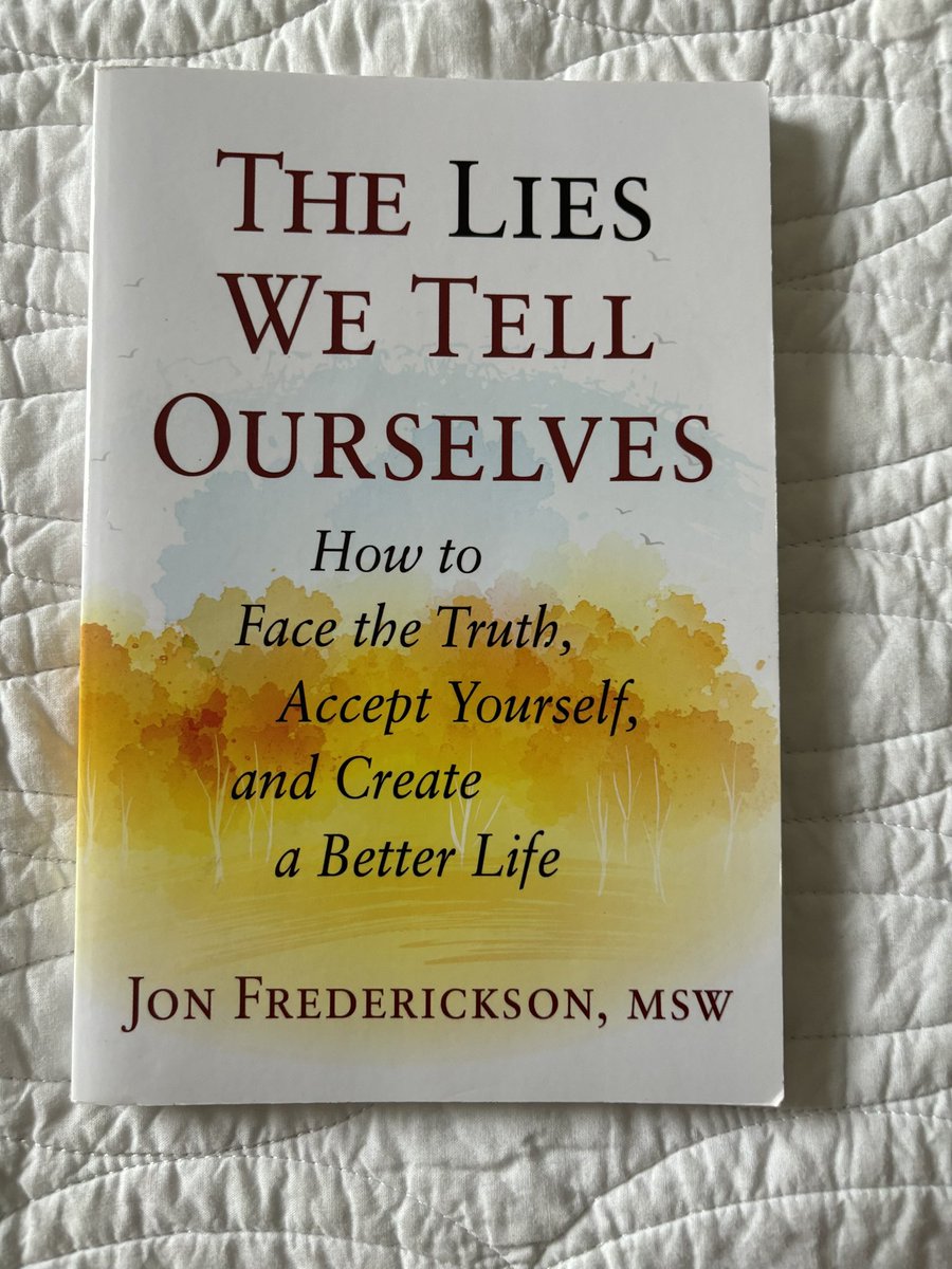 MichaelRen6371's tweet photo. 12. The lies we tell ourselves. For those interested in psychotherapy. I wouldn’t say this is my style but was worth the read. https://t.co/sMc0tHoHYg