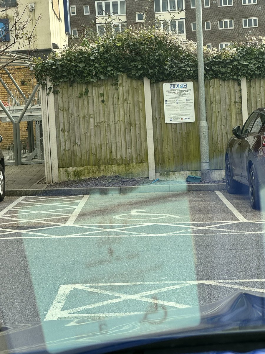 Inthought13's tweet photo. @JustEatUK @GermanDoner_UK shocked at such behaviour in #dover parking in a disabled bay
I the driver on behalf of my son a full time wheelchair user
Ur employee smirking walking by knowing we need a bay
Had 2 sit &amp; wait his return
I have his registration!Get in touch
#disabled https://t.co/Vq0L0htZlu