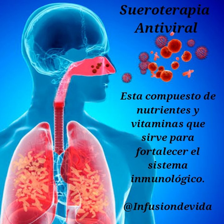 jennca811's tweet photo. Suero Antiviral

Esta compuesto de nutrientes y vitaminas que sirve para fortalecer el sistema inmunológico.

Sueroterapia 

Servicio a domicilio.

Agenda tu Cita Lunes y Miercoles por wasap o Dm:
Santo Domingo 809-878-3571
Santiago 809-258-5915

#Infusiondevida #Sueroterapia https://t.co/HxGLYSbcBp