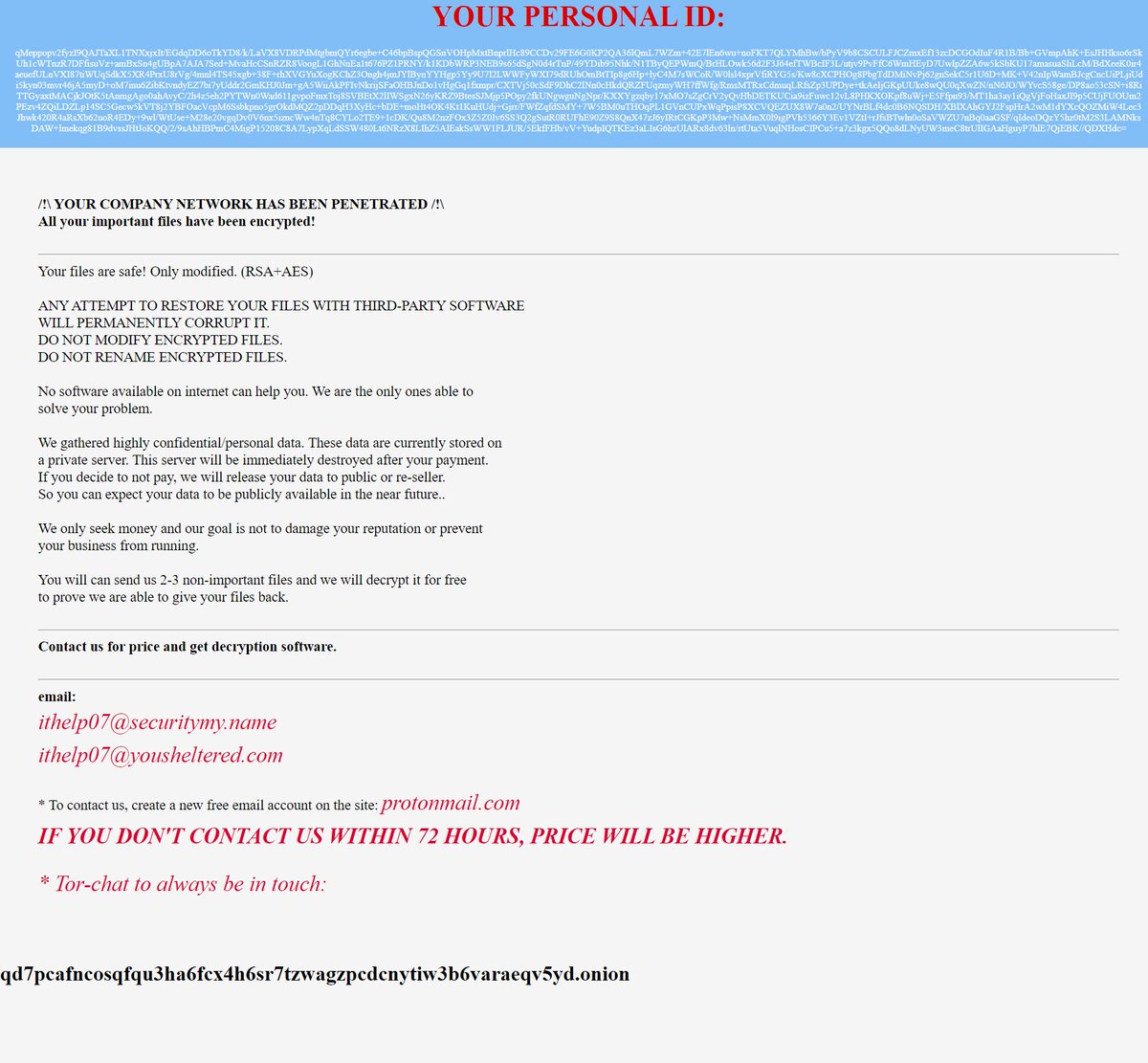 banthisguy9349's tweet image. New #googledork discovered to track down #Ransomware 

intext:&quot;How_to_back_files.html&quot; intitle:&quot;index of&quot;