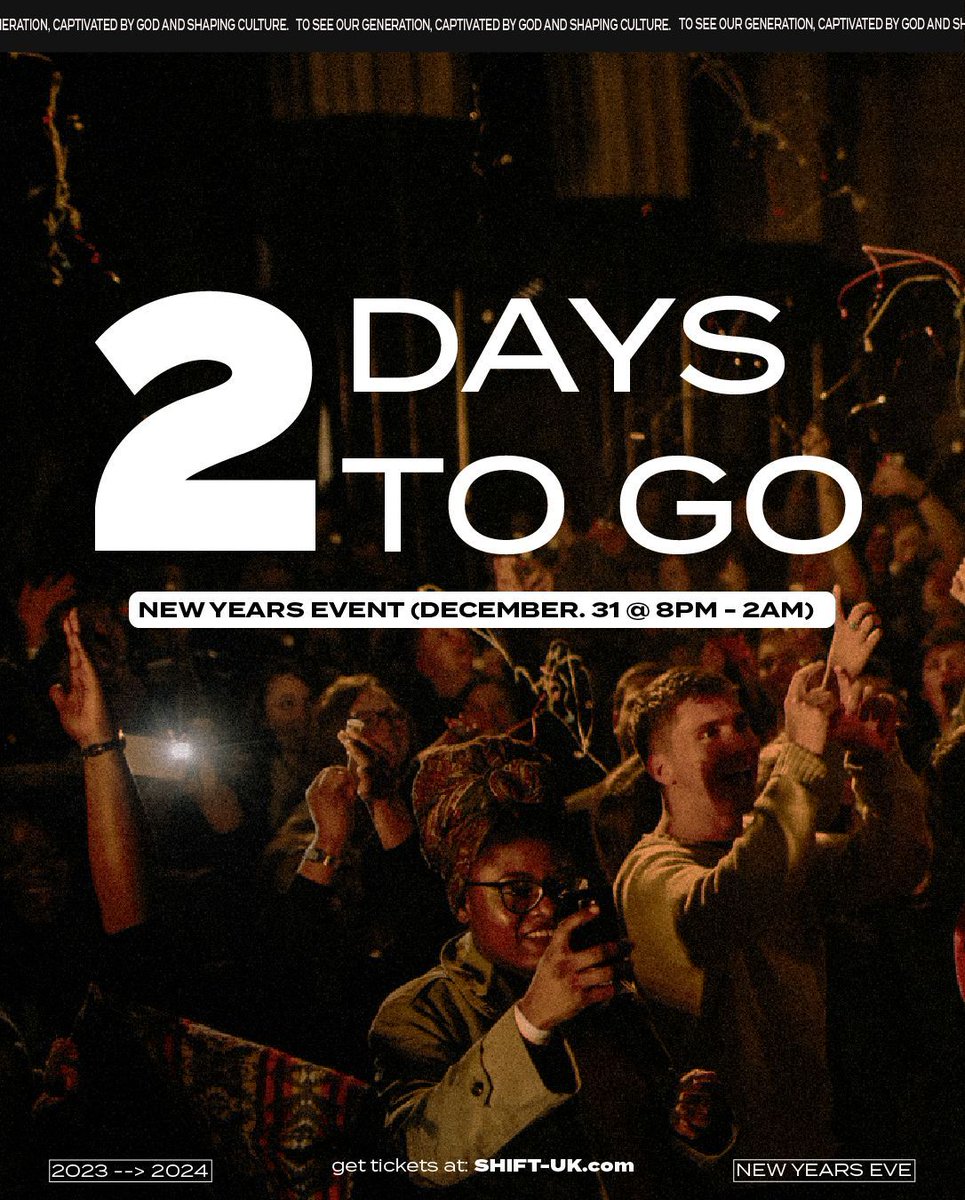 ShiftUK's tweet photo. Just 2 days to go! 🥳

Get your tickets - link in bio

#BeLiftedUp #NewYearsEve" https://t.co/5S7O25V7oo