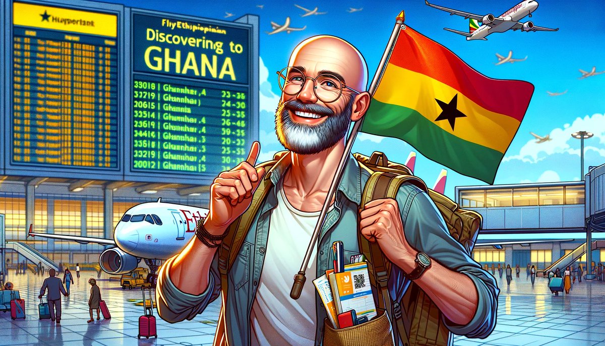 GuillaumEUG's tweet photo. Embarking on a journey to the land of Kwame #Nkrumah! 🛫
Looking forward to exploring #Ghana 🇬🇭, a nation rich in history and culture.
#AccrosAfrica #DiscoveringAfrica #1MoreCountry #BucketList #FlyEthopian #InTheSky https://t.co/wScZTUOEm5