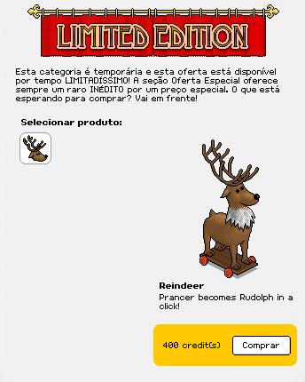 NappidOficial's tweet photo. ✨ Oferta Especial

📣 Confira o novo raro, já disponível no catálogo!

🛷 Rena

🏷️ Descrição: Tão viva que quase parece voar

💰 Valor: 400 Moedas

⏱️  Disponível por tempo indeterminado!

🔖 Mais detalhes e valores em: https://t.co/GWm3VnQoVu https://t.co/fREraN9d5T
