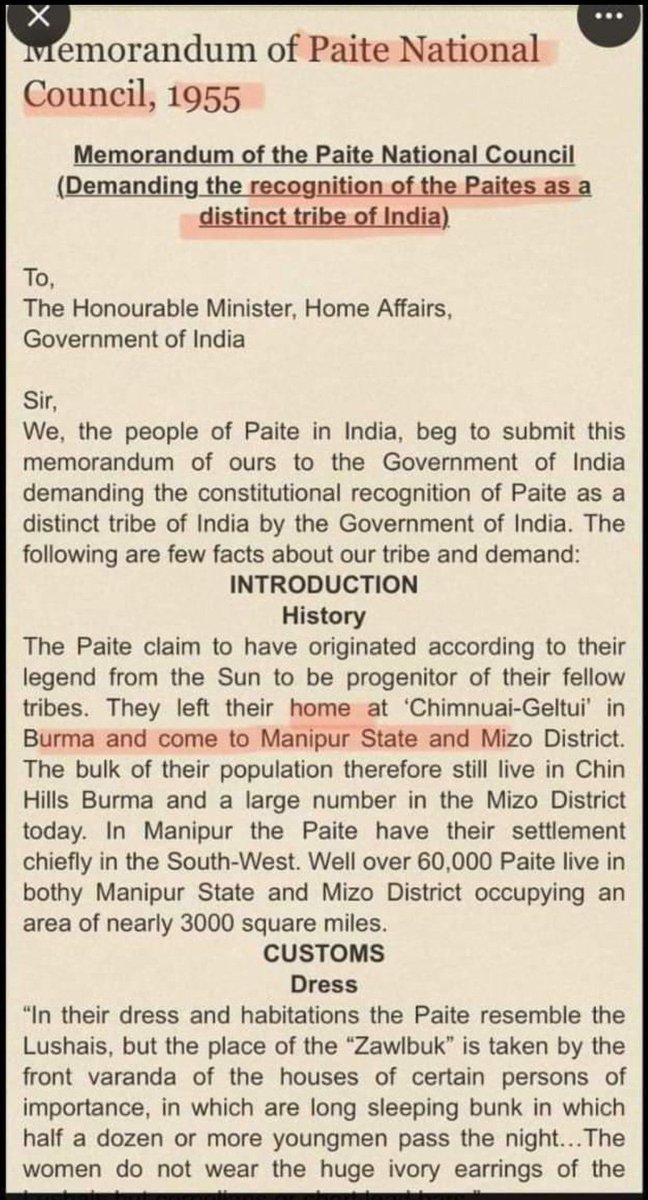 How can #Kuki_Zo get ST status, enjoy all d quotas+benefits+tax exemption at d cost of natives thru loopholes. Now many high govt officials belongs 2 Kuki. Est underground org n demand Separate Adm, pathway to Zalengam thu drug money
#StopIllegalCitizenship #StopIllegalSTstatus