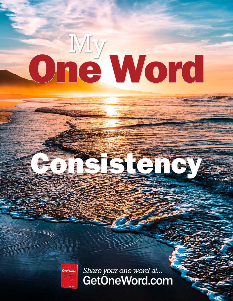 Thanks <a href="/JonGordon11/">Jon Gordon</a> for challenge 
Great way to review a year and prepare for the new year 

#OneWordChallenge