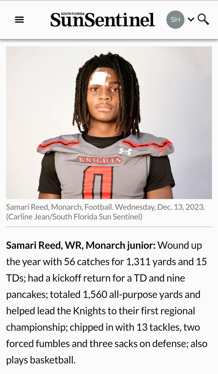 sexyblackkiwi's tweet image. Broward 4M-3M football offensive first team!!! That's it.  That's the post! #proudmomma #mysonshine @ReedSamari