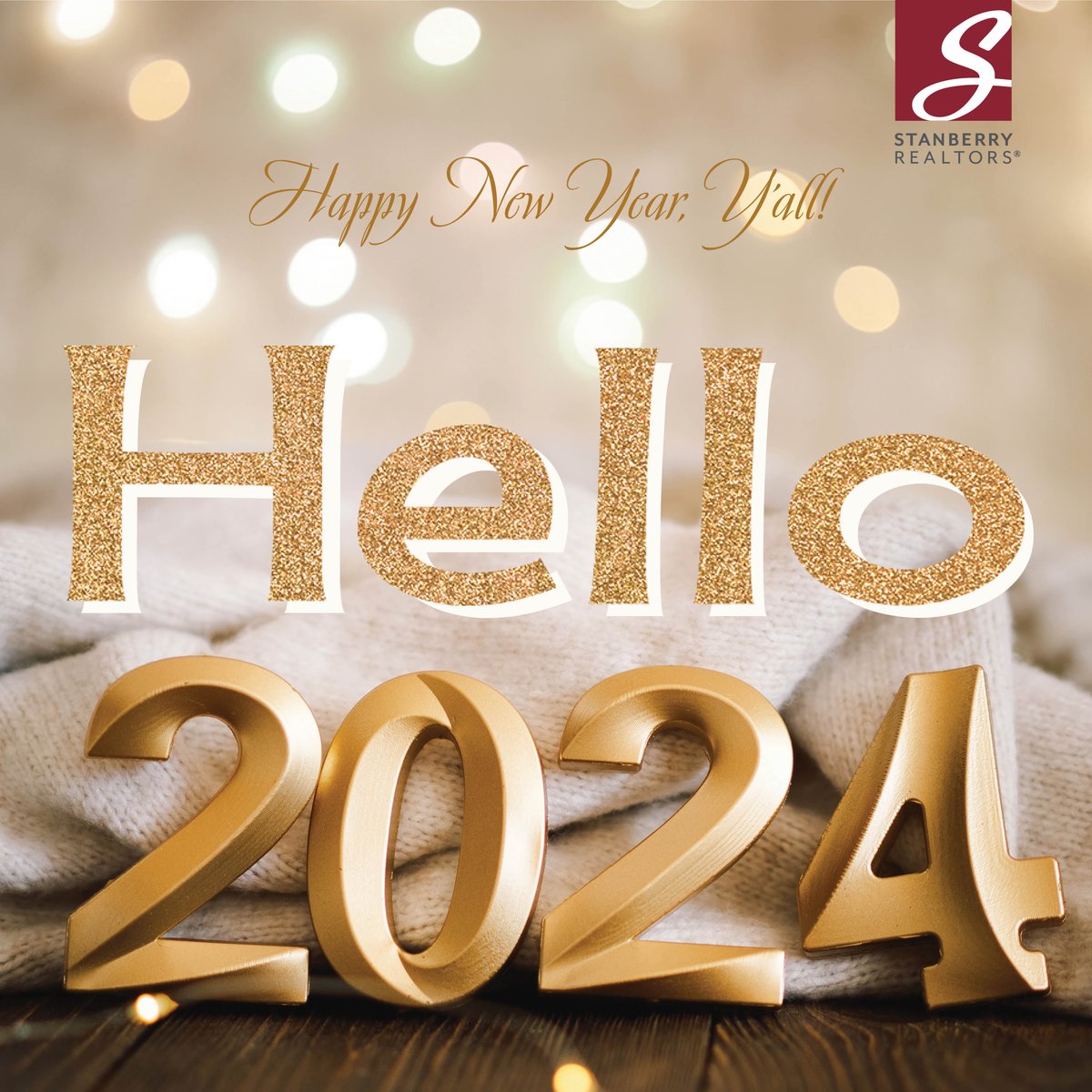 StanberryRealty's tweet photo. Happy New Year, everyone! May you have a prosperous and peaceful 2024!

Don't forget to eat those black-eyed peas and cabbage and we'll see you soon! https://t.co/f7zacHCHfI