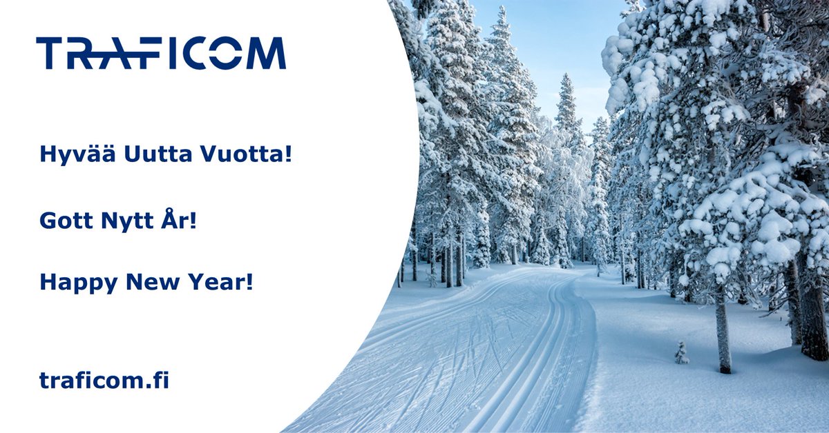 TraficomFinland's tweet photo. ⭐Traficomilaiset toivottavat kaikille sujuvaa ja turvallista uutta vuotta 2024⭐

👍Huomioidaan kanssaihmiset fiksusti niin liikenteen kuin verkkojenkin vilinässä kun uusi vuosi starttaa. 🚗  🚂  ✈️  ⛴️  💻  📱

#turvallisuus #uusivuosi #liikenne #verkot https://t.co/XTPPE0pufS