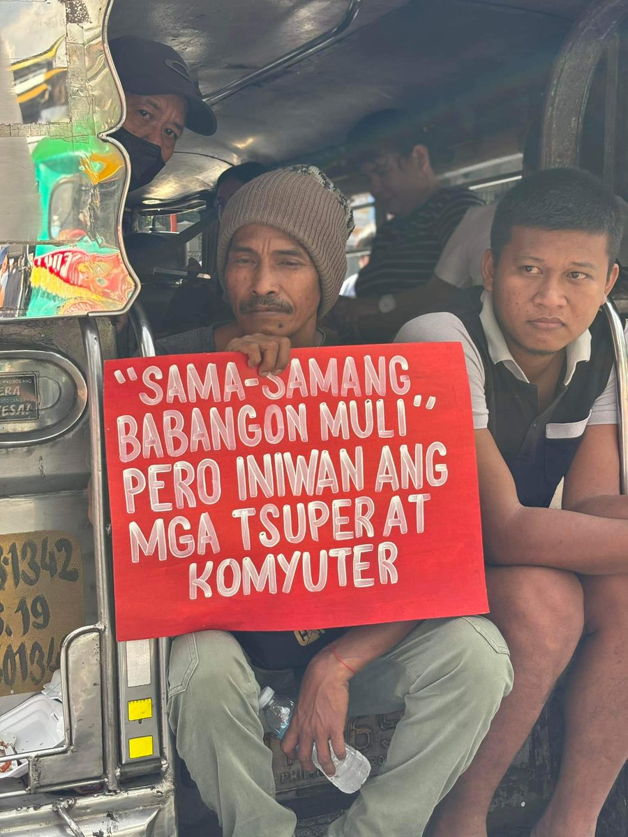 ❗❗❗ #MarcosPahirap #NoToJeepneyPhaseout