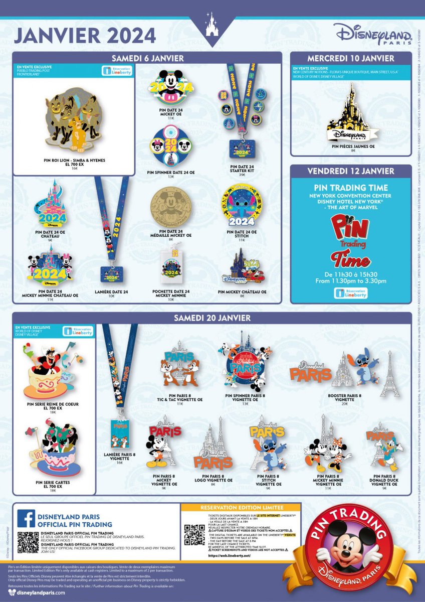 Er staat niet alleen een nieuw jaar voor de deur, ook een nieuwe maand met nieuwe pins! Dit zijn de pins die je in januari in Disneyland Paris kunt gaan kopen!! ✨