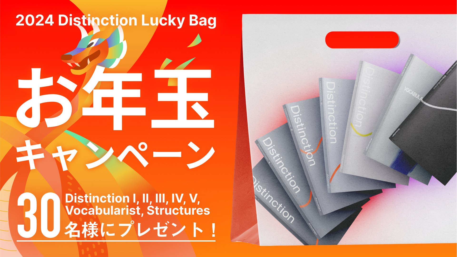 Distinction I II Ⅲ Ⅳ VOCABULARIST Atsu（Distinction 1,2,3