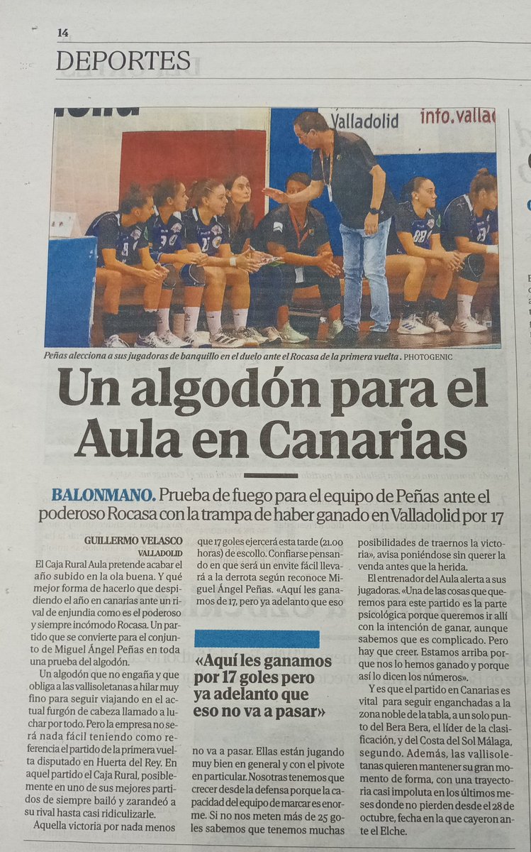 Crónica de @lolovelasco66 en @DiarioCyLMundo sobre el partido de hoy contra @BMRemudas que puede suponer una interesante prueba de la fortaleza del equipo en los puestos altos de la @IberdrolaDHF . #espírituAula #11añosenlaélite @cajaruralzamora @UEMC #CastillayLeónNosImpulsa