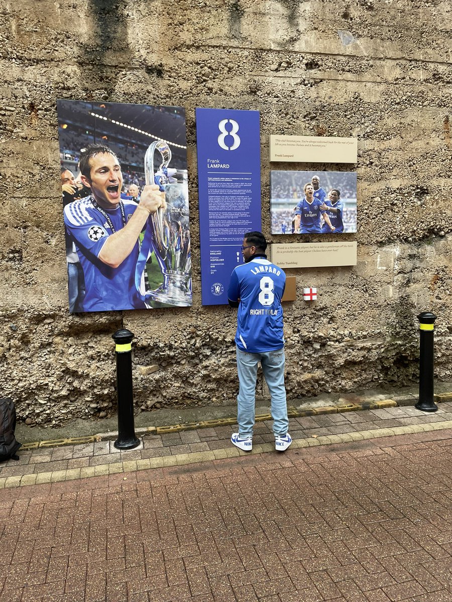 CfcGoldy's tweet photo. First time at Stamford bridge @ChelseaFC 😭💙. Being a Lifelong Chelsea fan this was moment I used to only dream of! Cried real happy tears 🥹. Everyone was going home for holidays, so I went to my home 🏠 Stamford Bridge SW6 🥰💙 #CFC https://t.co/PjLt2Rw4PB