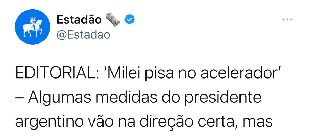 Rafael_Parente's tweet photo. O cara falando em dissolver o Congresso, ter poderes absolutos e prender opositores.

Estadão: “Milei pisa no acelerador”

Para eles, ditadura só existe se for de esquerda. https://t.co/AJSODL2zZ3