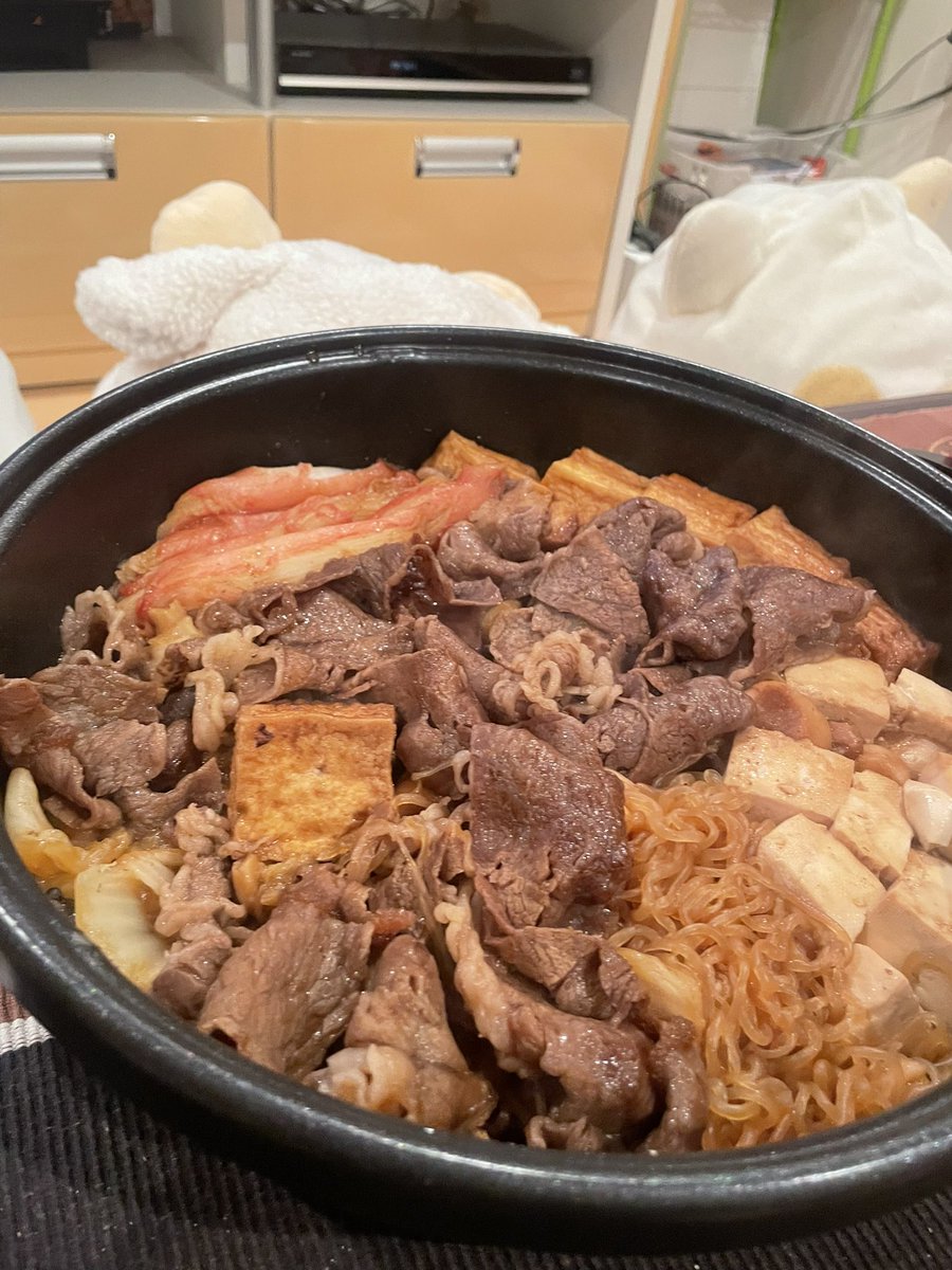 nuusuke17's tweet photo. 仕事納め　本日はすき焼きです
ぬーすけ https://t.co/0j43nuBpZv