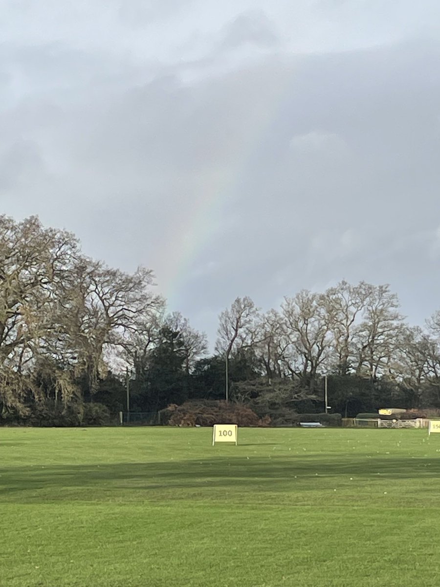 hackergolfer's tweet image. Somewhere over the rainbow lies my golfing nirvana. Getting ready for the new golf season