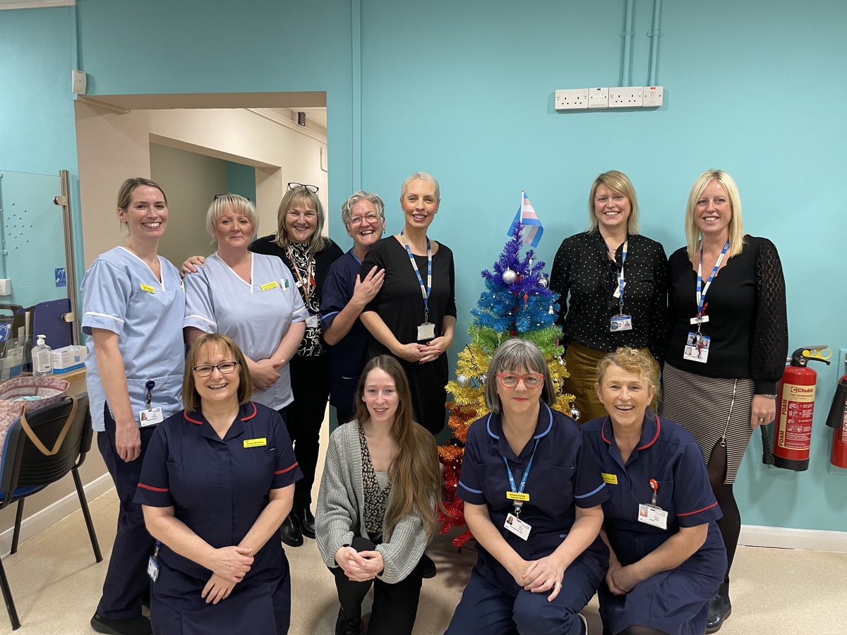 Wonderful #backtothefloor visit to Yorsexual health this morning. So good to see the compassion and patient centred care the team provide plus the rainbow Xmas tree!