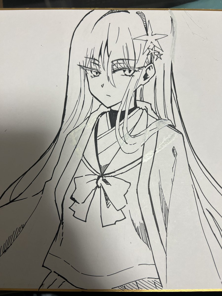 おおよそこんなの。ホワイトペンありがてえなあ。 