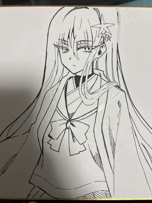 おおよそこんなの。ホワイトペンありがてえなあ。 