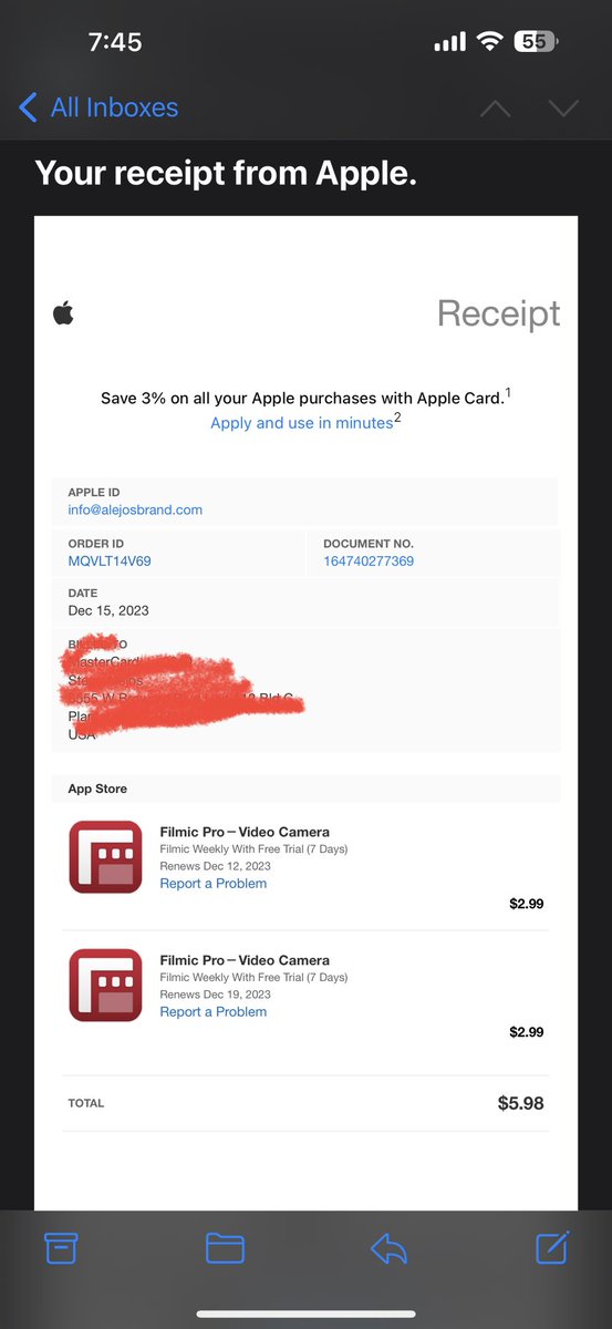 RawktWithSteve's tweet image. Hey @FilmicPro, it's surprising that I canceled my subscription on October 2, reported an issue, and I'm still being charged weekly. It was a great app until these unauthorized charges started happening. 😑