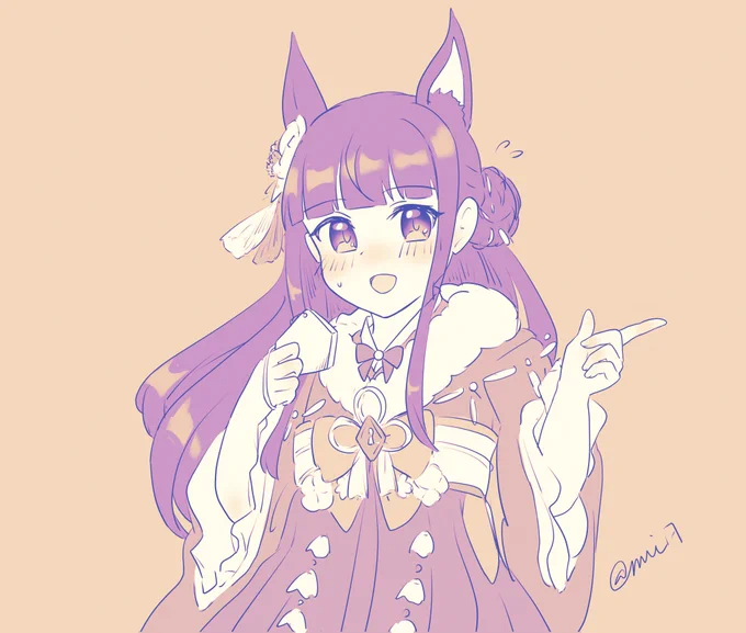 カスミたんらくがき 