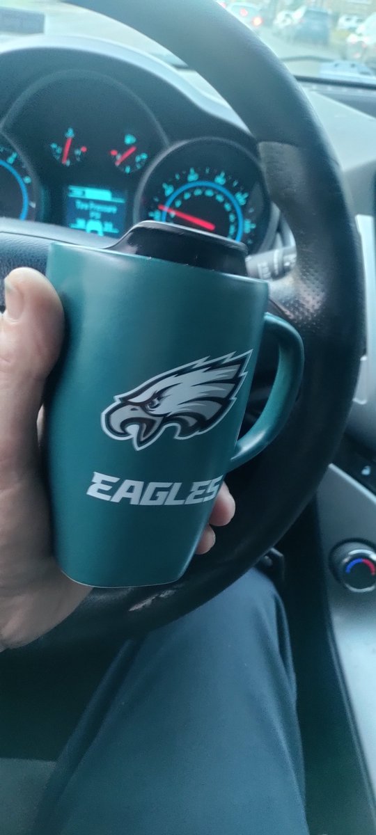 My coffee tastes better this morning #FlyEaglesFly🏈