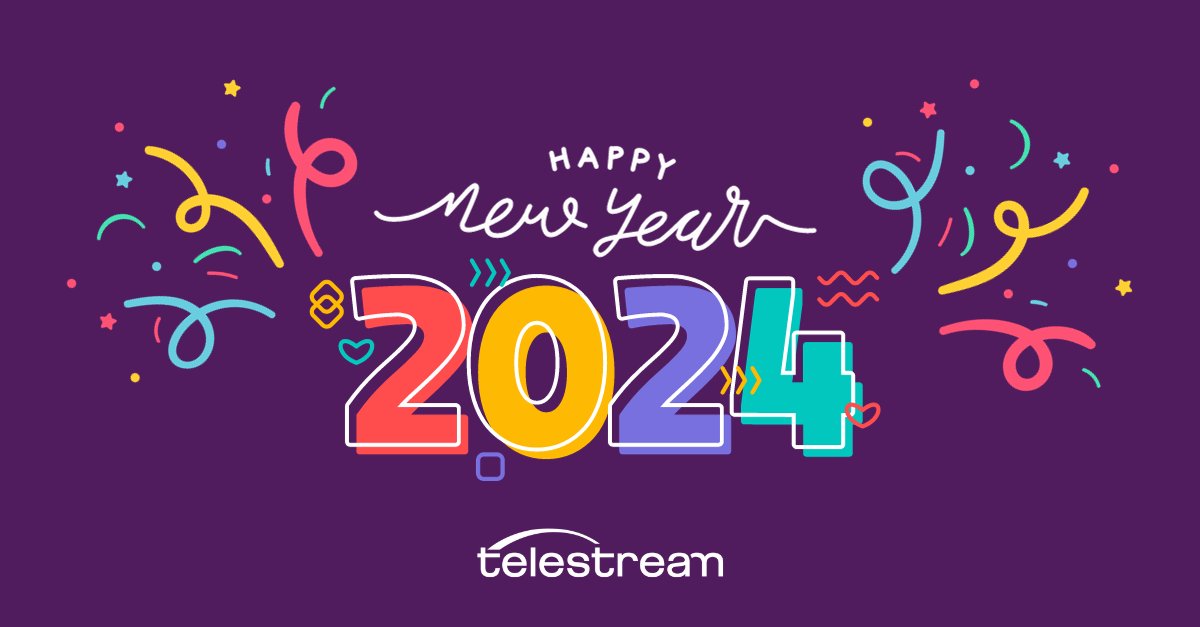 ScreenFlow's tweet image. Wishing you a prosperous new year from all of us at Telestream!
#Telestream #2024 #HappyNewYear #ScreenFlow
