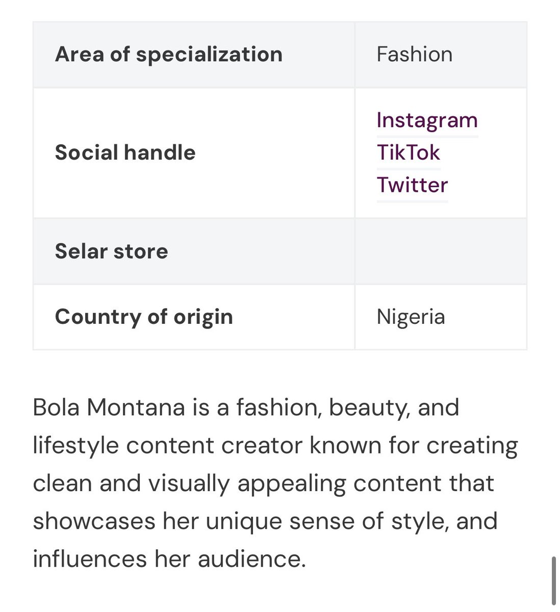 thebolamontana's tweet photo. Look who made @tryselar 2023 top 100 creators in Africa 🥹

My brand visibility >>> https://t.co/zIH4HyJE9u