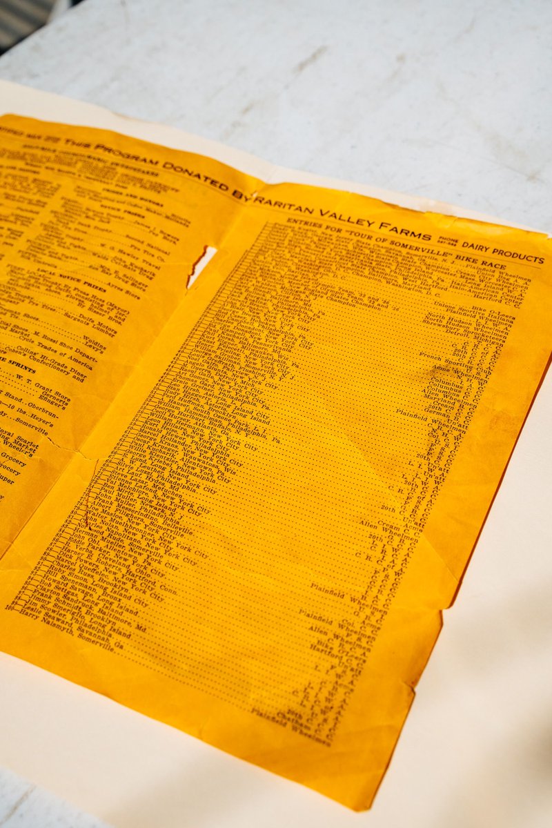 When start lists were printed 📰 

Who will we see in Somerville on Monday, May 27, 2024? 

📷 @trevorraab 

#tourofsomerville #tos2024