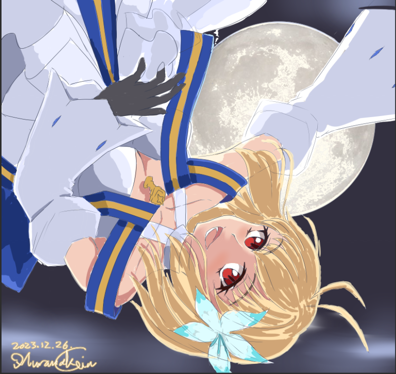 アルクェイド 「#今月かいた絵を晒そう」|村中 銀のイラスト