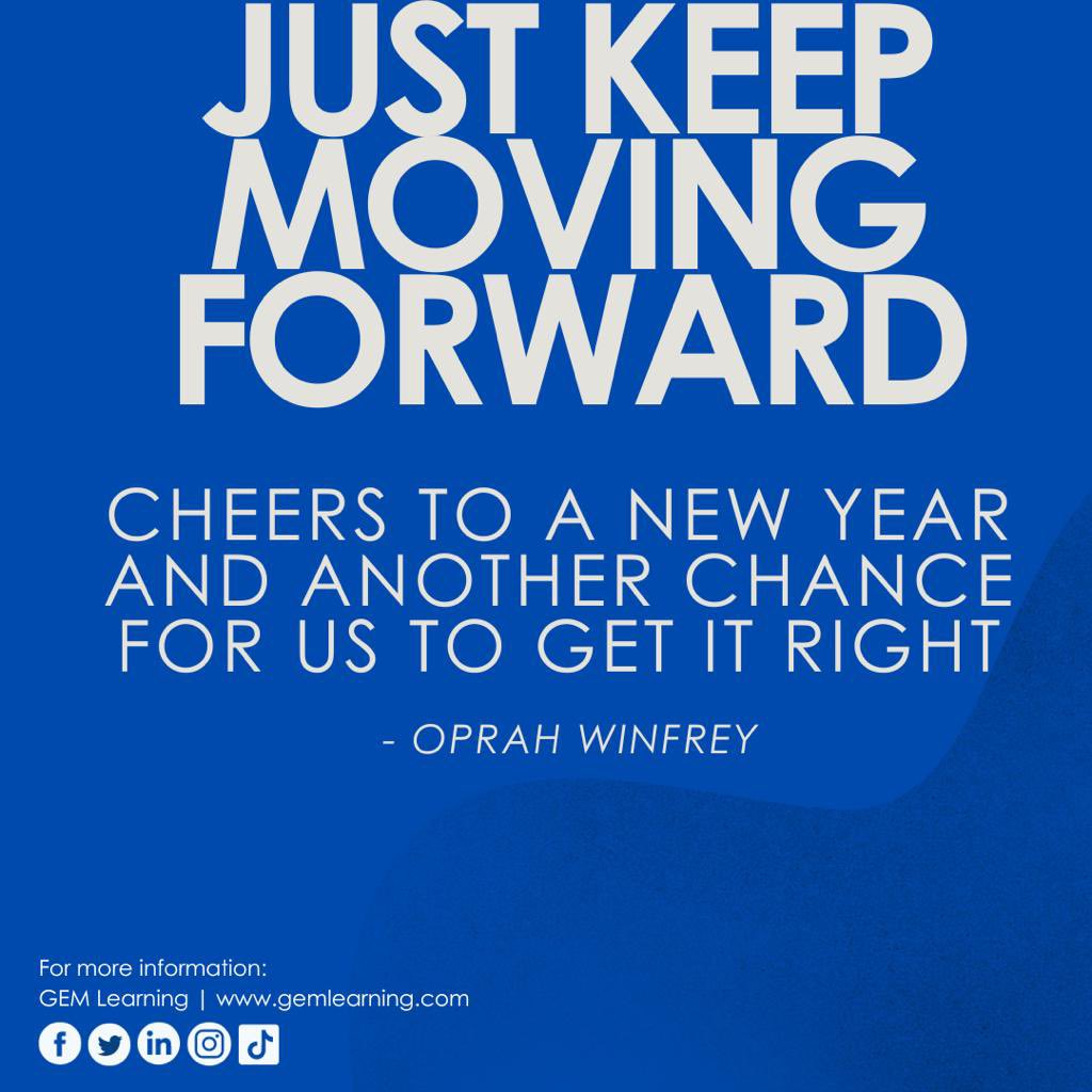 GemLearning's tweet image. Embracing the wisdom of Oprah to kick off the new year: Here&apos;s to fresh opportunities, renewed focus, and the chance to make 2024 our best chapter yet! 🌟 #NewYearNewChances #CheersToGettingItRight #OprahWisdom