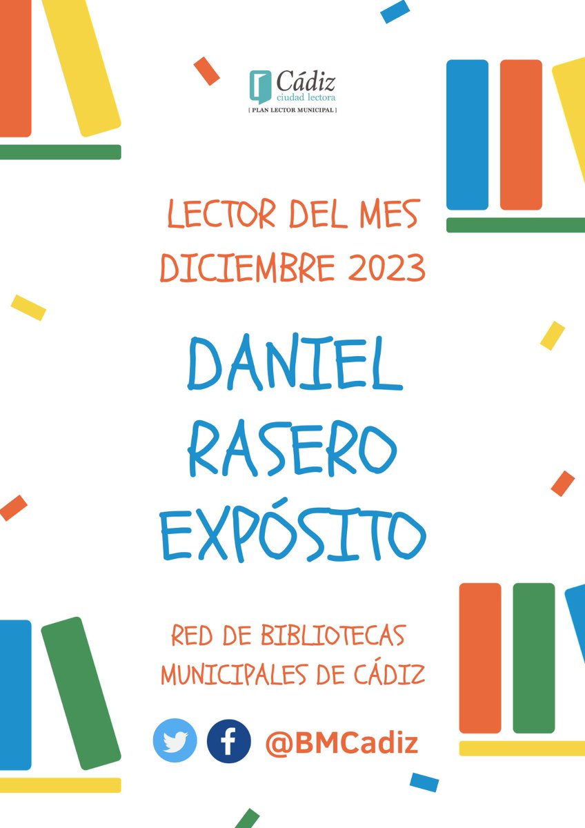 BMCadiz's tweet photo. 📚Daniel Rasero es nuestro #LectordelMes, y de casi todos los días, porque es uno de nuestros asiduos lectores de #BiblioSantaMaria
Tú puedes ser el próximo, infórmate y deja que todos te miren como mira su hermano a Daniel
#NiñosDeBiblioteca https://t.co/TWI6TcydCf