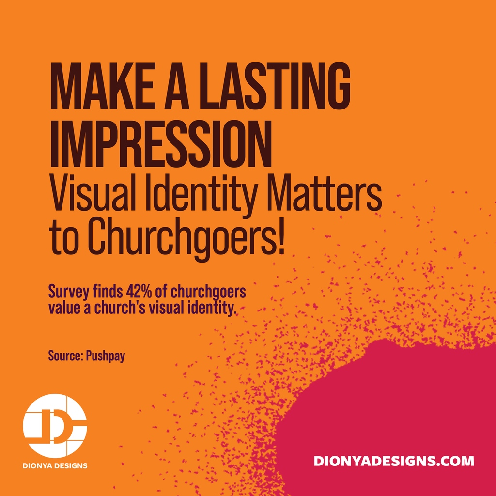 Make a Lasting Impression: Visual Identity Matters to Churchgoers! 

Explore our creative designs: [dionyadesigns.com]

#ChurchBranding #BusinessBranding #VisualIdentity #BrandIdentity #NonprofitBranding #ChurchGraphicDesign #NonprofitGraphicDesign #DionyaDesigns