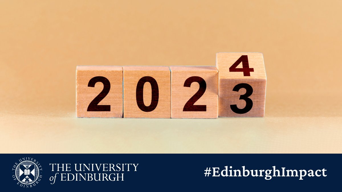 As 2023 draws to a close, we're reflecting on our top #EdinburghImpact stories from the last year - serving as a snapshot of the events and issues that dominated the world in 2023 - some global in scope, others at a more human scale. 
Explore the list 👉 edin.ac/3TBDCzo